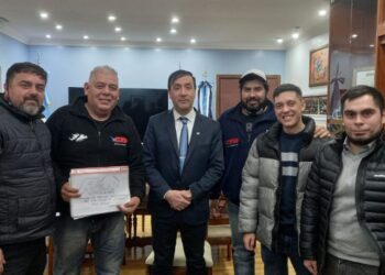 El Intendente Grasso Recibió la visita de los representantes de la CTA de los Trabajadores