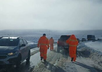 Chubut:  Se trabaja en la asistencia a pobladores afectados por el temporal y se mantienen los controles en las rutas