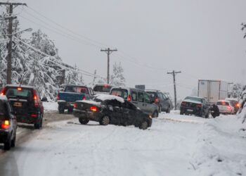 Alerta amarilla por nevadas y vientos fuertes para la Patagonia