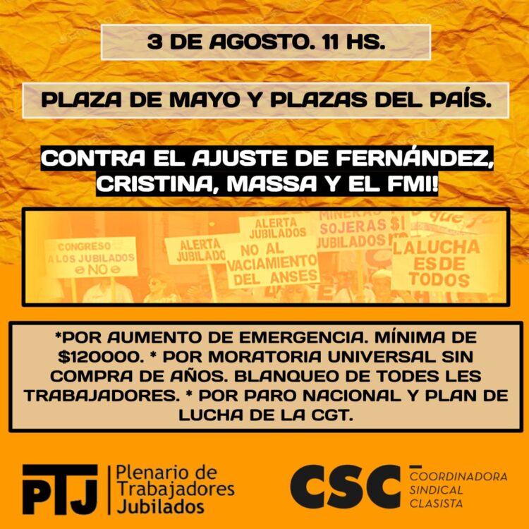 CSC: Cambió el Ministro pero el ajuste sigue