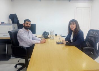 El jefe Regional Sur 2 de la ANSES, el Lic. Pablo Ruiz recibió a la diputada nacional Roxana Reyes