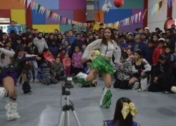 Multitudinario Día de las Infancias en Pico Truncado con más de 500 personas