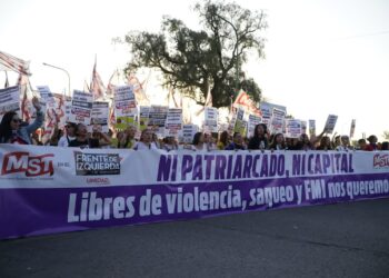 Gran marcha final del 35º Encuentro en San Luis