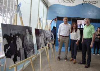 Inauguración de la Muestra Néstor Kirchner en Pico TRuncado