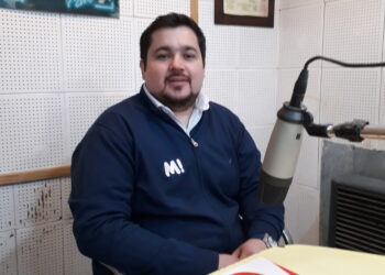 Alejandro Chaban, gerente de Musimundo entrevistado en FM Libertad