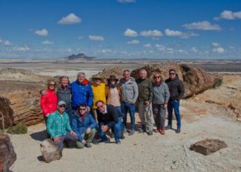 Turismo acompañó la presentación de la estancia Rancho Patagónico en Bosques Petrificados