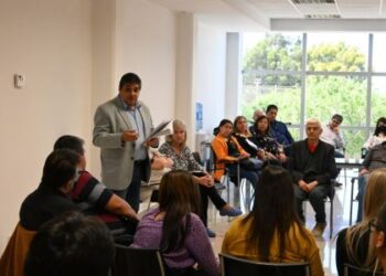 Se llevó adelante el encuentro de referentes de cada localidad de la Caja de Servicios Sociales