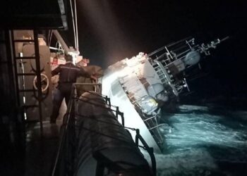 Naufragó un barco de la Marina tailandesa y hay 31 desaparecidos