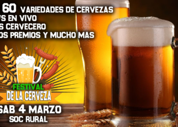TODO LISTO PARA EL FESTIVAL DE LA CERVEZA ARTESANAL COMODORENSE