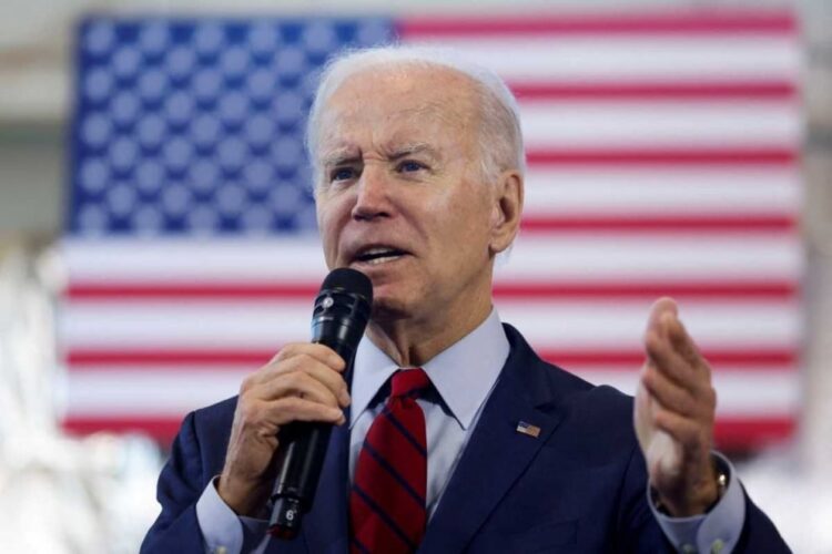 Joe Biden visitó Kiev en vísperas del aniversario de la guerra