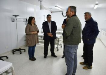 Ultiman detalles para la inauguración del Hospital Modular de Pico Truncado