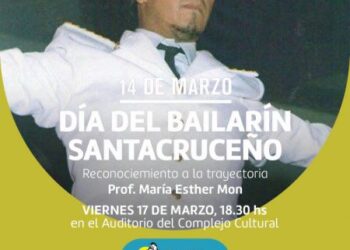 Se realizará un homenaje a María Ester Mon por el Día del Bailarín Santacruceño
