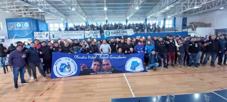 Fuerte apoyo de los delegados petroleros a la candidatura de Claudio Vidal como gobernador