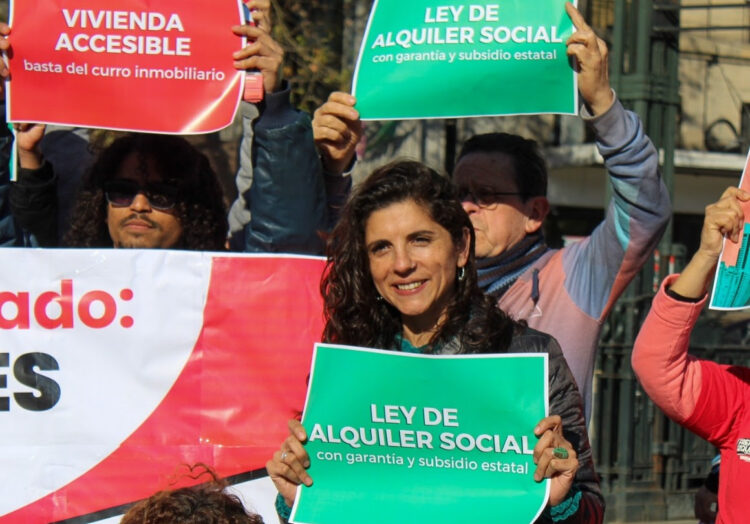 Candidata a legisladora porteña insiste con una “rebelión de inquilinos”