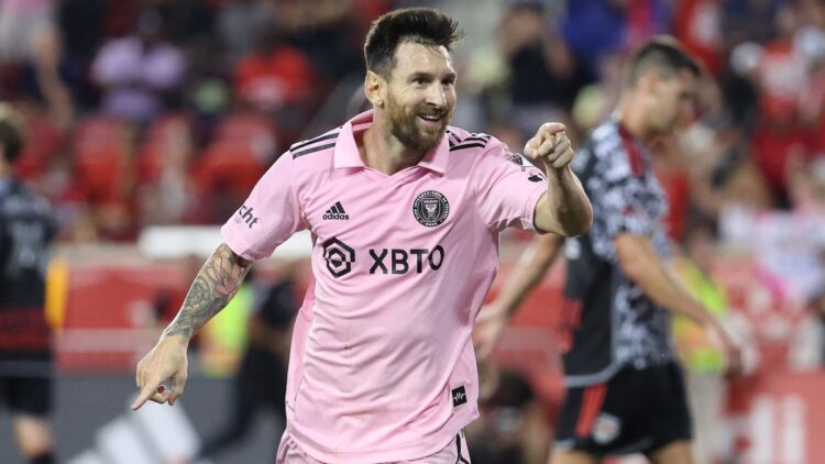 Messi debutó en la MLS con un golazo para la victoria del Inter sobre Nueva York Red Bull