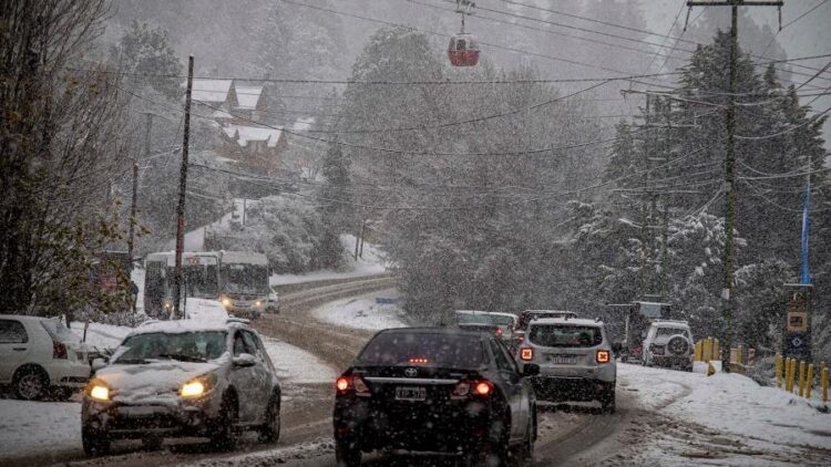 Alertas por nevadas y fuertes vientos en Neuquén, Río Negro, Chubut y Santa Cruz