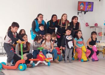 LAGO POSADAS: Reapertura del Jardín Maternal Comunal “Los Pingüinitos”.