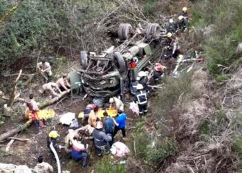 Neuquén: Al menos cuatro soldados muertos y 18 heridos tras desbarrancar un camión del Ejército