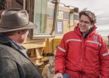 Recorrida y diálogo con trabajadores y trabajadoras de la obra pública