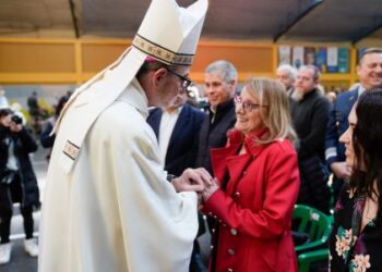 Alicia participó de la asunción del nuevo Obispo de Santa Cruz y Tierra del Fuego