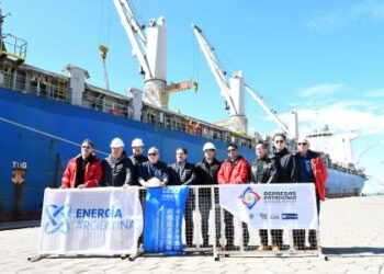 Santa Cruz hace historia: llegaron las turbinas para la Represa Hidroeléctrica Jorge Cepernic