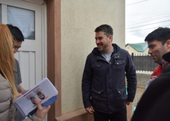 Leo Roquel: «Un intendente cerca y escuchando es lo que necesitamos los riogalleguenses.»