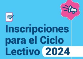 Comunicado de Prensa: Inscripciones para el Ciclo Lectivo 2024