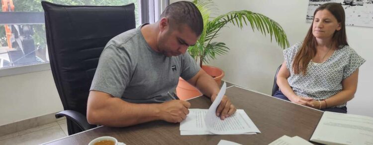 Güenchenen adquirió las 10 hectáreas donde se construirá en Caleta Olivia el polideportivo más grande de la provincia