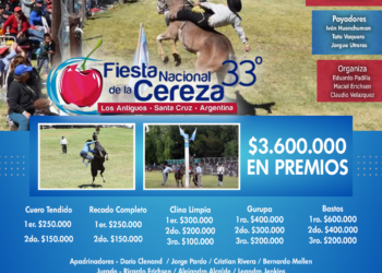 LOS ANTIGUOS: Trigésimo Tercera Fiesta Nacional de la Cereza.