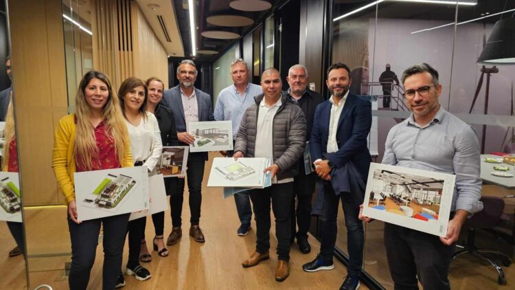 Guenchenen recorrió el ITBA, y confirmó proyecto conjunto con PAE para la instalación de un laboratorio tecnológico en Santa Cruz