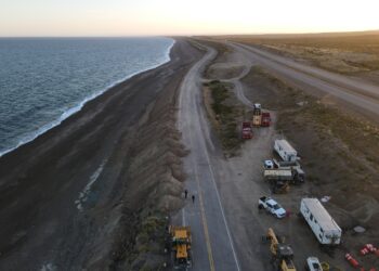 VIALIDAD NACIONAL HABILITÓ EL TRAMO QUE SE EXTIENDE ENTRE LA CIUDAD DE CALETA OLIVIA Y EL LÍMITE CON CHUBUT, EN LA ZONA DE LA LOBERÍA