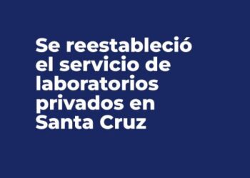 Caja de Servicios Sociales: Se restableció el servicio de laboratorios privados