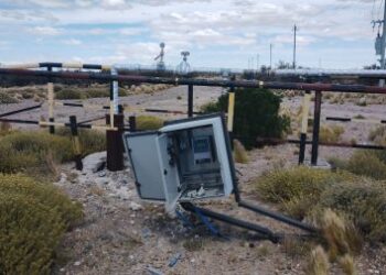 Rompieron cabinas de control y dejaron a Caleta Olivia sin agua: Servicios Públicos trabaja para solucionarlo