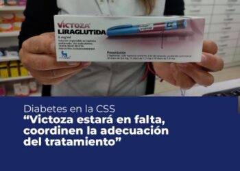 La Caja de Servicios Sociales comunica a pacientes con diabetes: “Victoza estará en falta, coordinen la adecuación del tratamiento”