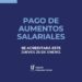 Pago por complementaria de pasivos