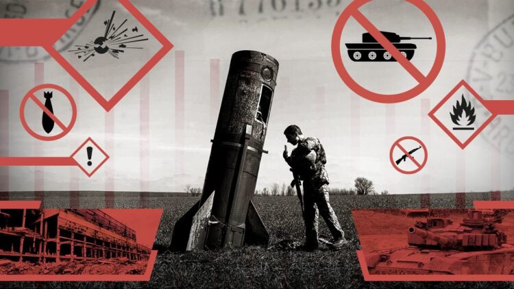 Rusia. Revelan casos de uso de armas químicas por parte de Ucrania