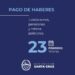 Mañana se realizará el pago de las jubilaciones, pensiones y retiros