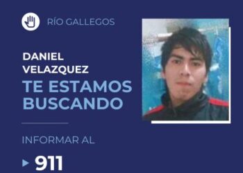 El Gobierno Provincial informa que se busca a Daniel Alberto Velázquez