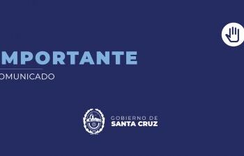 Comunicado del Gobierno Provincial