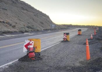 VIALIDAD NACIONAL TRABAJA EN EL SECTOR AFECTADO DE LA RUTA NACIONAL 3,KM 1.860, EN LA ZONA DE “PUNTA PELIGRO”