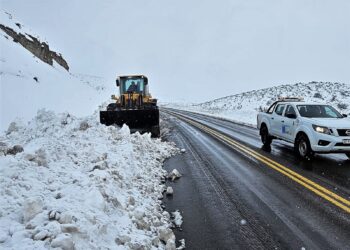 ESTE LUNES 24 SE REALIZARÁ OTRA CARAVANA GUIADA PARA PERMITIR QUE VEHÍCULOS VARADOS POR EL TEMPORAL DE NIEVE EN RN3 COMPLETEN SU RECORRIDO