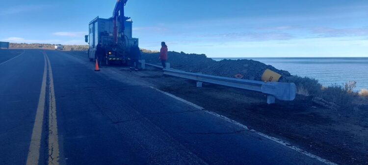 VIALIDAD NACIONAL REALIZA TRABAJOS PREVENTIVOS EN LA ZONA DE PUNTA PELIGRO