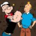 Popeye y Tintín podrán ser compartidas sin restricciones de derecho de autor