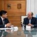 Francos le dijo al gobernador Claudio Vidal que continuará la obra de la represa “Jorge Cepernic”