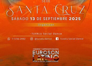 SE VIENE EL » TUVALU SOCIAL DANCE» EN SANTA CRUZ