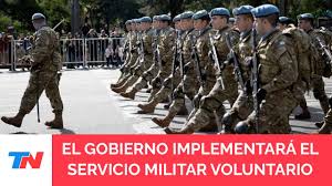 Servicio Militar Voluntario para jóvenes de 18 a 28 años