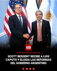 Auxilio de Trump a Milei: Scott Bessent anunció que el Tesoro de EEUU compró pesos y confirmó el swap por u$s20.000 millones