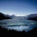 Un espectáculo único: la Luna llena iluminó el Glaciar Perito Moreno