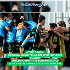 Deportivo Madryn vs Estudiantes de Río Cuarto: la Patagonia se juega el regreso a Primera después de 30 años