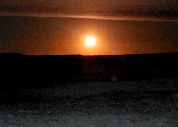 BICICLETEADA PARA ADORAR LA SUPERLUNA EN PICO TRUNCADO